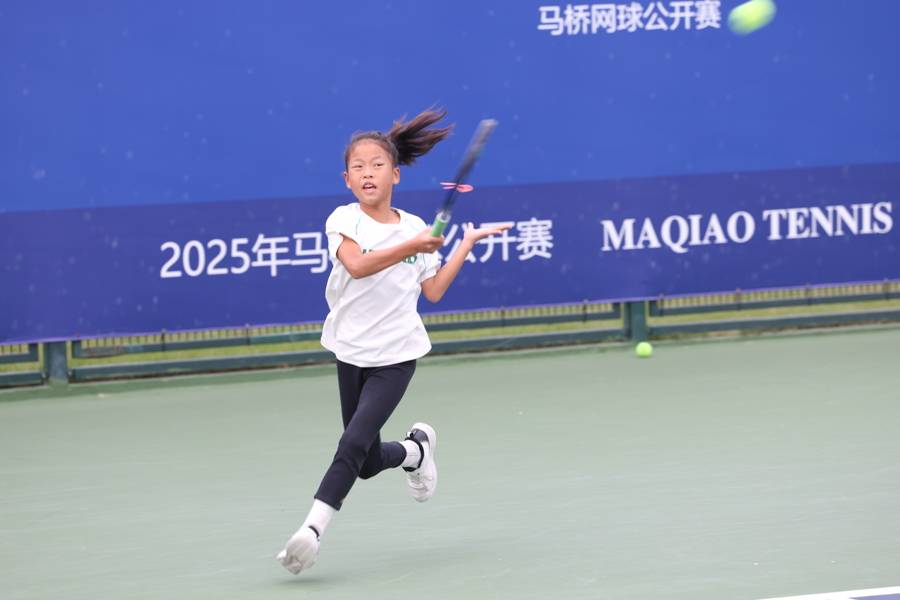 热血书写少年志！长三角网球小将竞逐“大师赛”场地