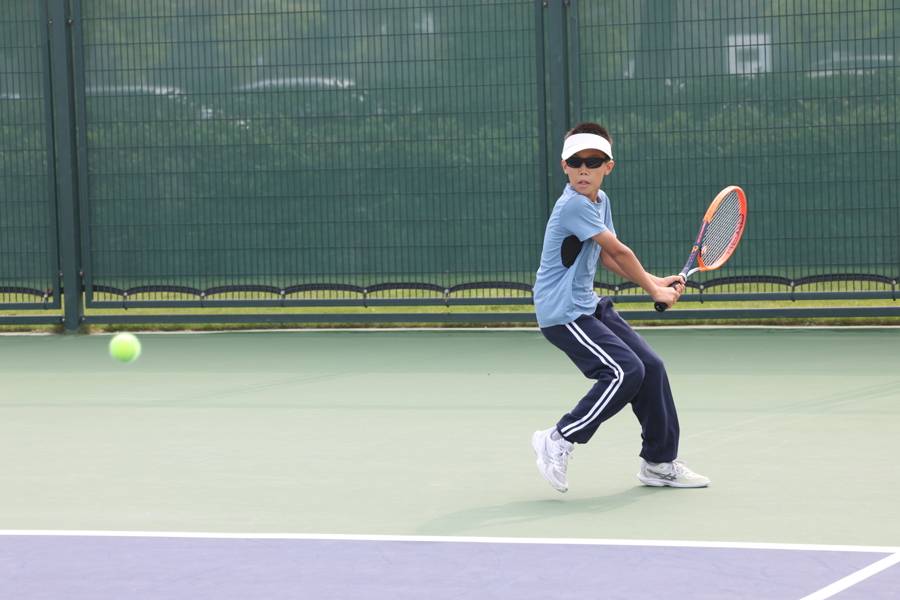 热血书写少年志！长三角网球小将竞逐“大师赛”场地