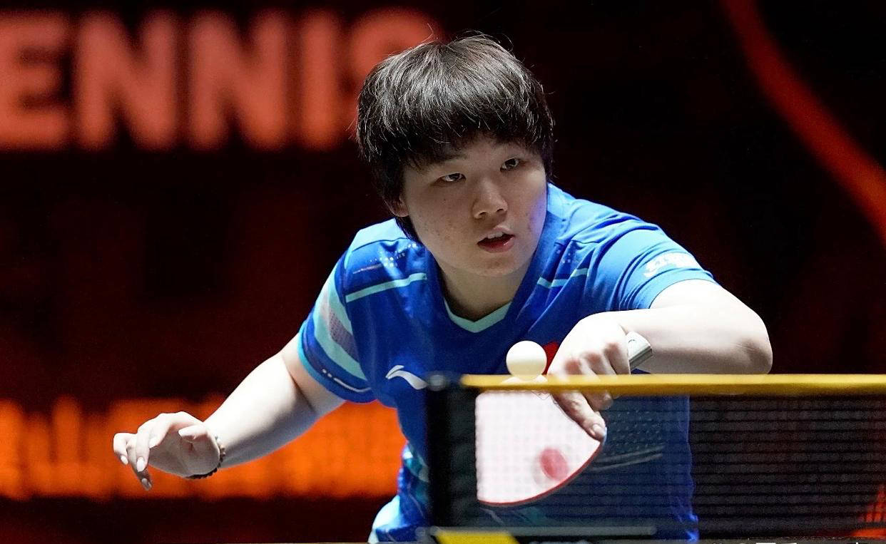 女单比赛现场：伊藤美诚13负朱芊曦，蒯曼30全胜晋级